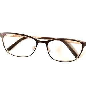 Bevel titanium eyeglass frame Carla 8695 GTSA